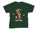 Fall Vibes & Dachshunds, a Forest Green Youth Unisex Tee