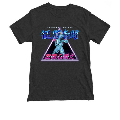 Warrior Mindset Tee, a Vintage Black Triblend Unisex Tee