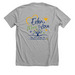 DS ACT Step Up For Down Syndrome, a Athletic Heather Premium Unisex Tee (back-view)