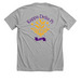 KDP Bouquet Design, a Athletic Heather Premium Unisex Tee (back-view)