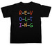 Matilda - Revolting, a Black Comfort Colors Unisex Tee (back-view)