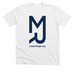 Navy MR Brand, a Solid White Blend Premium Unisex Tee
