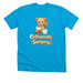 Le Bonheur : Bear-y Strong&nbsp;, a Neon Blue Premium Unisex Tee
