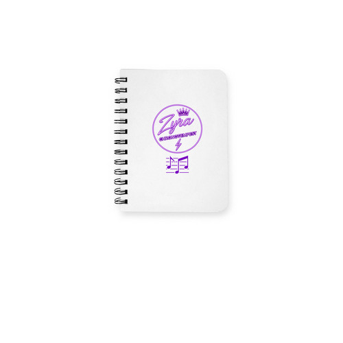 Zyra Chronotempest&nbsp;, a White Spiral Notebook