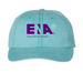 Jersey Shore Chapter Hats, a Aqua Printed Pigment Dye Baseball Cap
