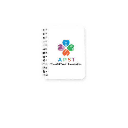 APS Merchandise - Notebook, a White Spiral Notebook