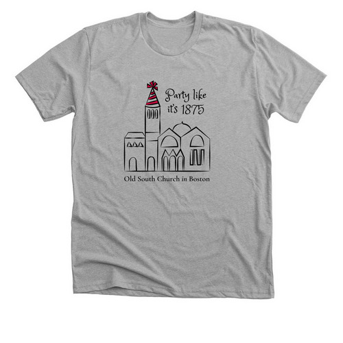 Party Like it's 1875 Shirt, a Athletic Heather Premium Unisex Tee