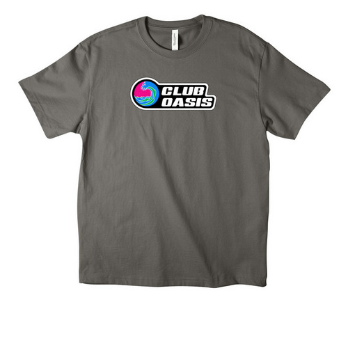V1 TEAM TEE, a Asphalt Unisex Heavyweight Tee