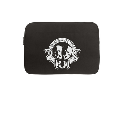 Meadowdale players laptop bag, a Black Canvas Laptop Sleeve