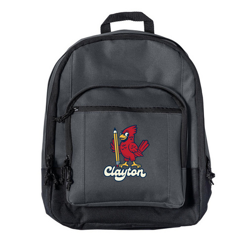 Clayto Backpack, a Dark Charcoal Everyday Backpack
