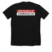 I Could Be Trans T-Shirts, a Solid Black Blend Premium Unisex Tee (back-view)