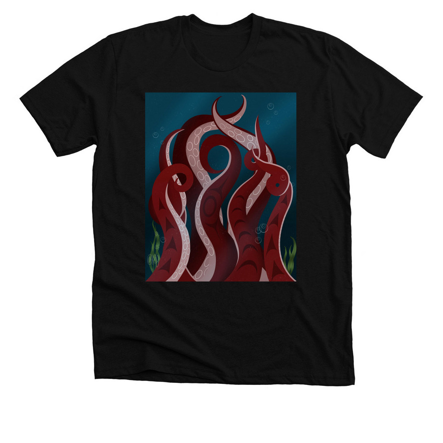 ?&nbsp;, a Solid Black Blend Premium Unisex Tee
