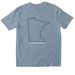 MOTA 2026 Conference: State Collection, a Stone Blue Softstyle Cotton Tee (back-view)