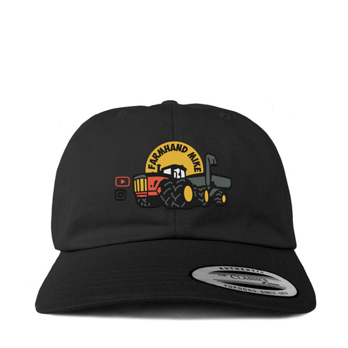 Farmhand Mike - Baseball caps, a Black Classic Baseball Cap