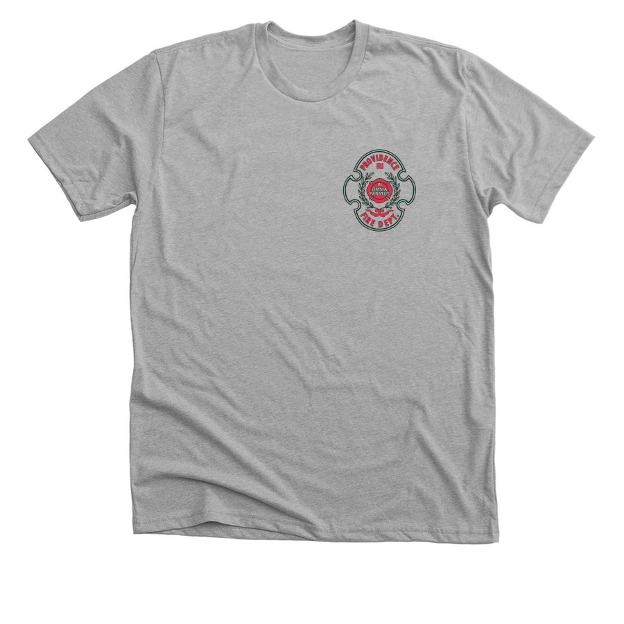 "Beer Run", a Athletic Heather Premium Unisex Tee