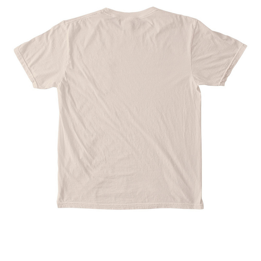 Logo Pocket Tee, a Ivory Comfort Colors Pocket Tee (back-view)