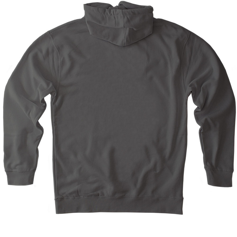 Amazing Adam's CP Awareness, a Charcoal Heavyweight Pullover Hoodie (back-view)