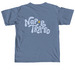 Nap Trapped, a Blue Jean Comfort Colors Unisex Tee (back-view)