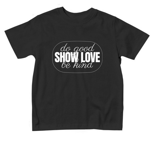 Do Good-Toddlers, a Black Toddler Tee