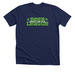 Support Beer League, a Solid Navy Blend Premium Unisex Tee