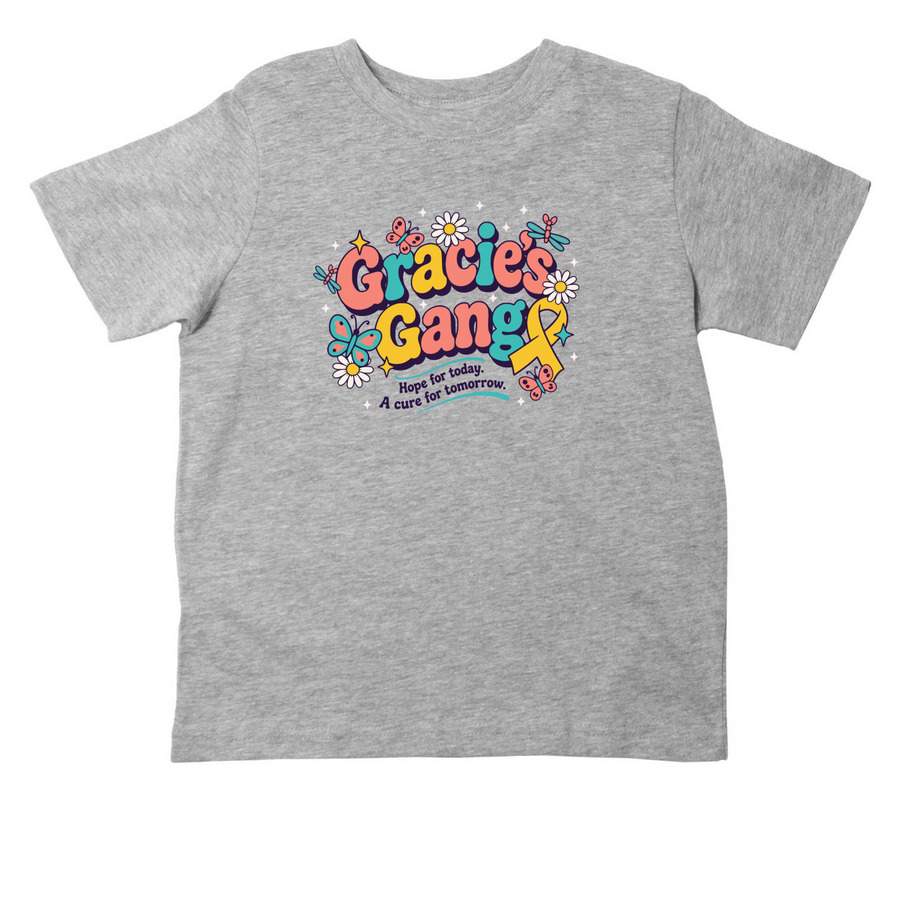 Gracie?s Gang?? (toddler), a Heather Toddler Tee
