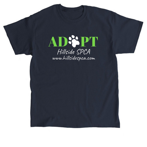 Adopt, a Navy Classic Unisex Tee