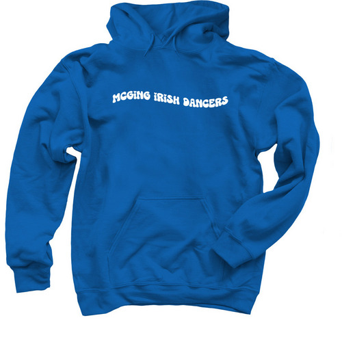 McGing Sweatshirts (light colors), a Royal Blue Pullover Hoodie