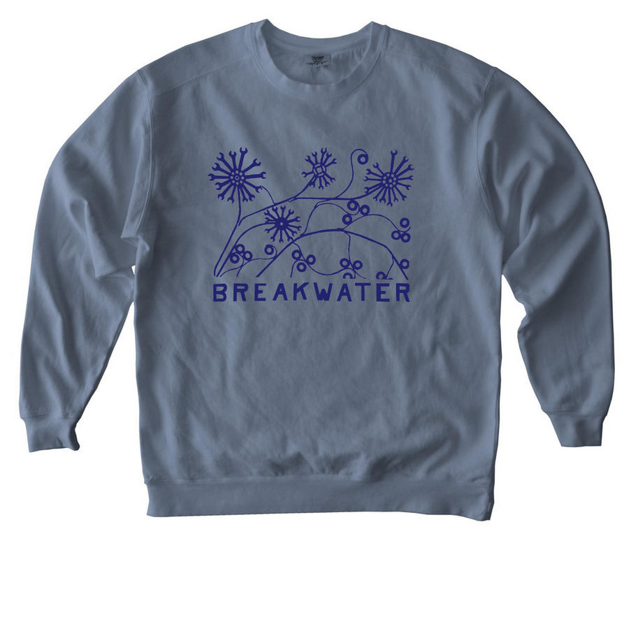Adult | 'Welcome Gate' Sweatshirts, a Blue Jean Comfort Colors Crewneck Sweatshirt