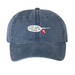Virginia Living's Hat?Duke, a Navy Printed Pigment Dye Baseball Cap