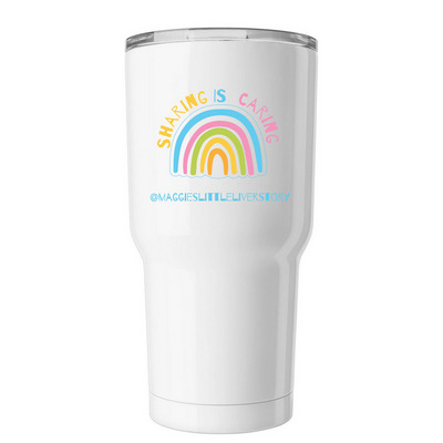 Team Maggie, a White Insulated Tumbler