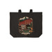 Mountain colony merchandise&nbsp;, a Deep Black Cotton Canvas Tote Bag