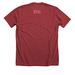 Watch My Daughter Make History, a Heather Canvas Red Premium Unisex Tee (back-view)