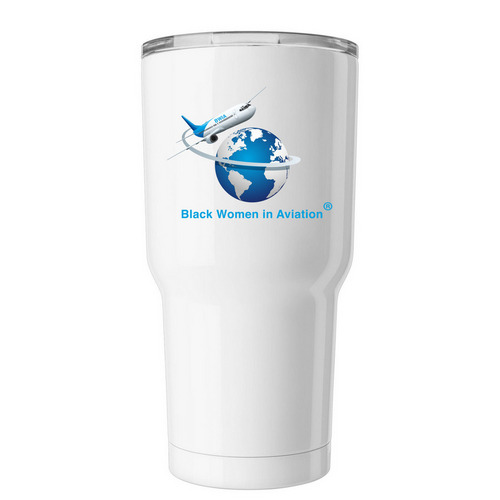 BWIA Tumbler, a White Insulated Tumbler
