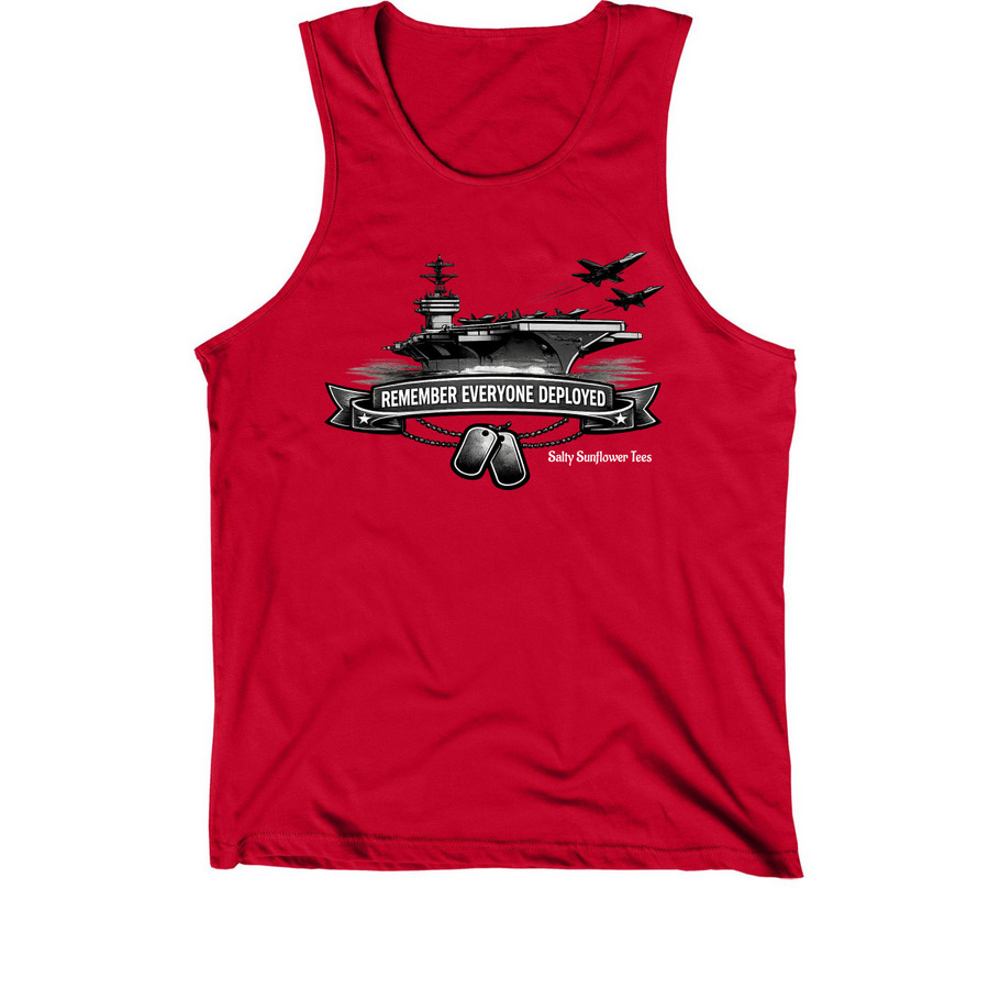 Until They?re Home - RED Friday, a Red Premium Cotton Tank