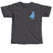 Stoop Pigeon Logo, a Graphite Comfort Colors Unisex Tee