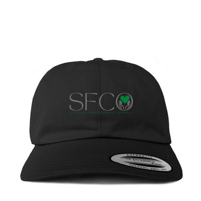 SFCO Hat, a Black Printed Classic Baseball Cap