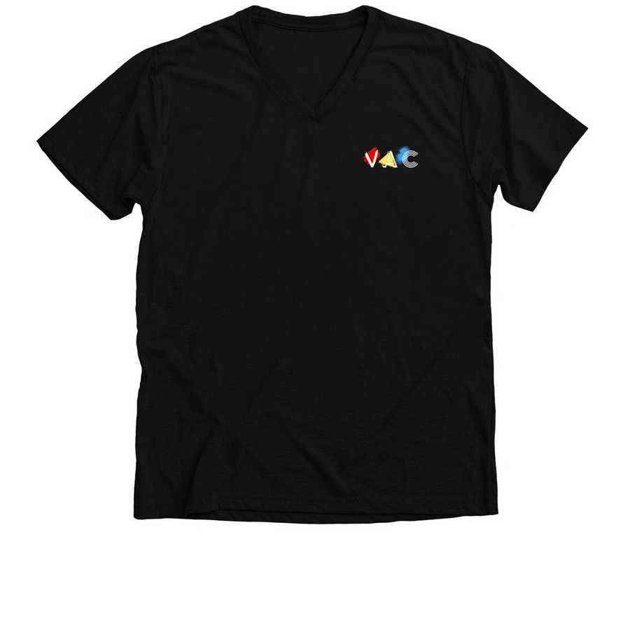 VAC 26-27 limited edition Vneck, a Solid Black Blend Premium V-Neck Tee