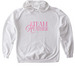 Team Heather - Front & Back Adult Hoodie, a White Gildan Softstyle Pullover Hoodie