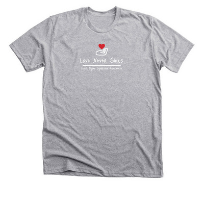 helping hand, a Athletic Heather Premium Unisex Tee