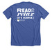 Read to Relax | Shirts, a Solid True Royal Premium Unisex Tee (back-view)