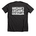 Team Awesome, a Dark Grey Heather Premium Unisex Tee (back-view)