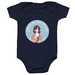 Word on the Street Logo Onesie, a Navy Infant Onesie