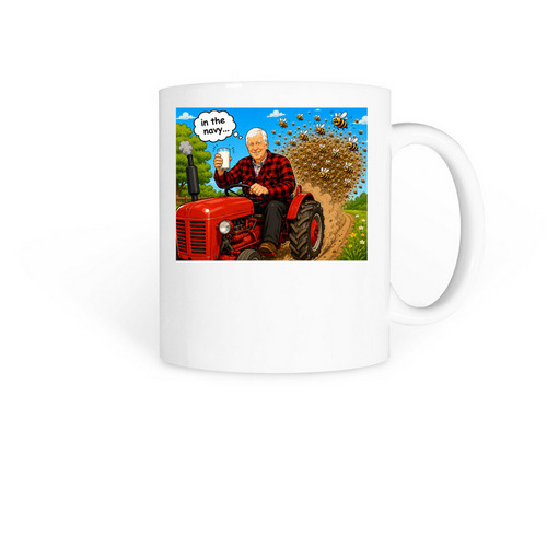 Joe?s Birthday Bash, a White Coffee Mug