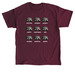 Turtles have feelings too, a Maroon Classic Unisex Tee