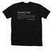 Theater Kid, a Solid Black Blend Premium Unisex Tee