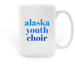 AYC Printed Mug, a White Large Coffee Mug
