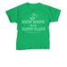 "Happy Place" Classic Collection, a Irish Green Youth Unisex Tee