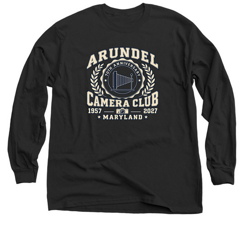 Arundel Camera Club Anniversary Classic, a Black Classic Long Sleeve Tee