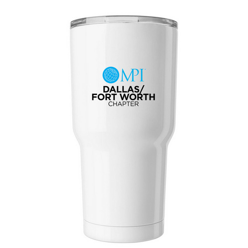 MPI DFW, a White Insulated Tumbler
