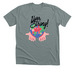 Liver Awareness Fundraiser 2, a Heather Blue Storm Premium Unisex Tee